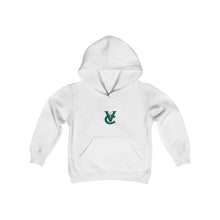 Load image into Gallery viewer, VCS Logo Youth Heavy Blend Hooded Sweatshirt