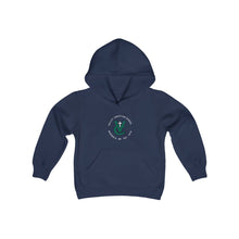 Load image into Gallery viewer, VCS Logo Youth Heavy Blend Hooded Sweatshirt